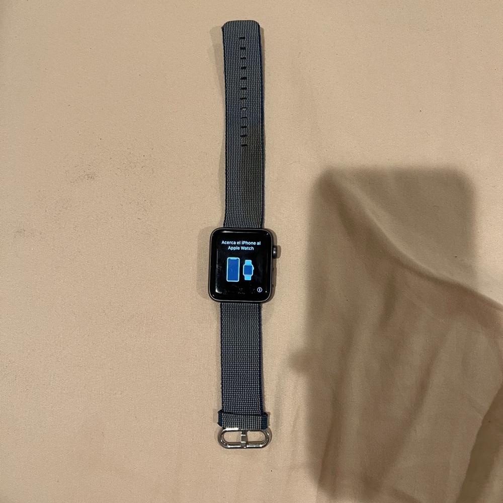 Apple Series 3 Smartwatch with Blue Strap